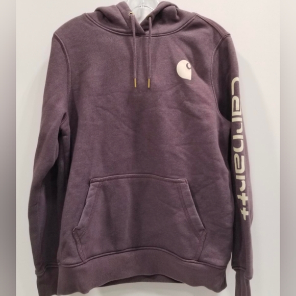 Carhartt Relaxed Fit Midweight Logo Sleeve Graphic Sweatshirt Size M New $54.99 - Picture 2 of 6